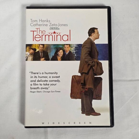 The Terminal (DVD, 2004) Tom Hanks, Catherine Zeta-Jones – Widescreen - Picture 1 of 3